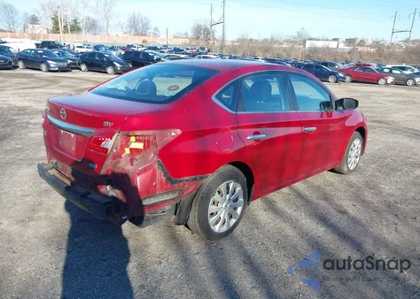 2014 Nissan Sentra Sv from USA, damaged, VIN 3N1AB7AP5EL645274